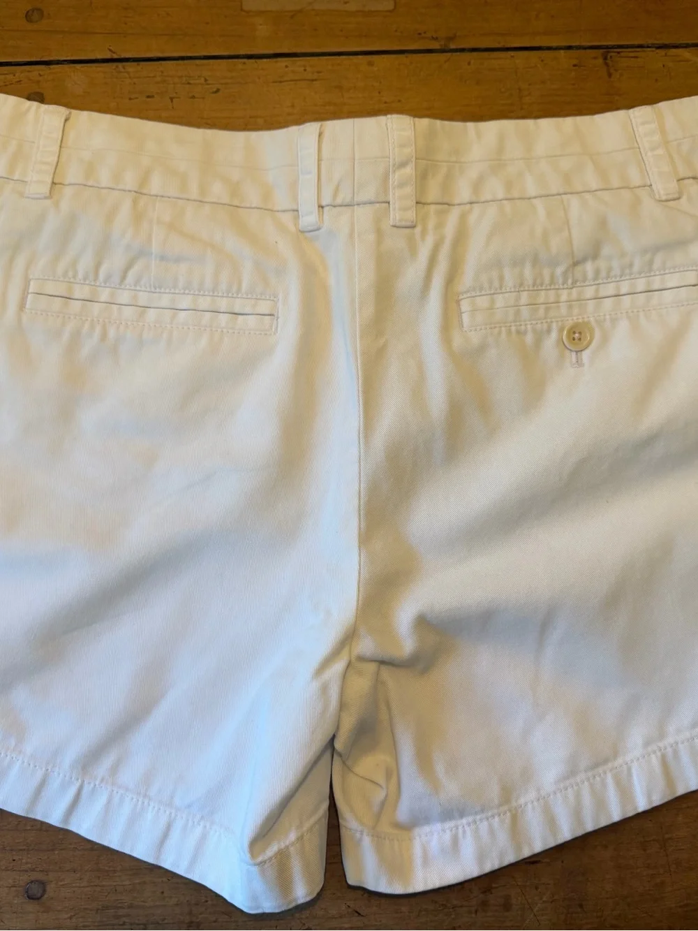 J. Crew White Women's Cotton Bermuda Shorts